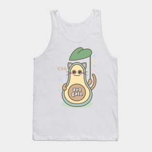 Avogato Kawaii Cat Tank Top